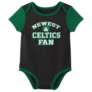NBA Boston Celtics Infant Boys' Bodysuit SZ 3/6M Kidcore Sports Game Day:NWOT